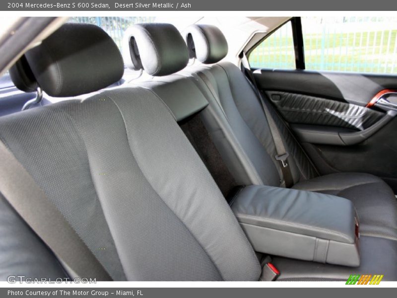 Desert Silver Metallic / Ash 2004 Mercedes-Benz S 600 Sedan