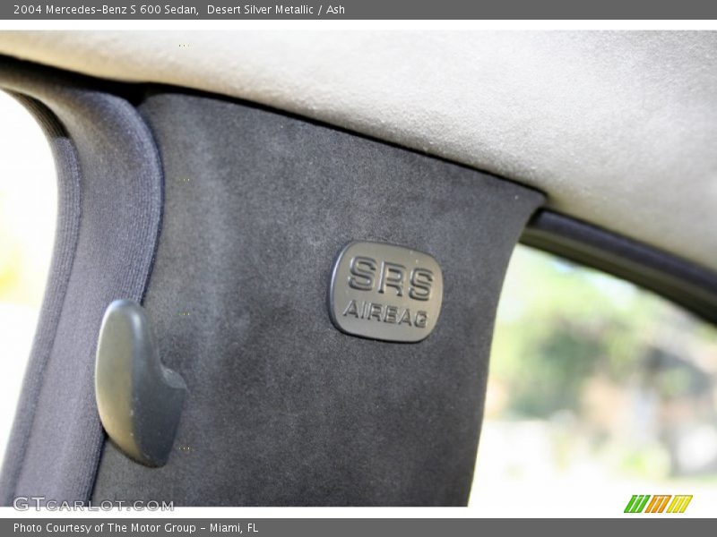 Desert Silver Metallic / Ash 2004 Mercedes-Benz S 600 Sedan