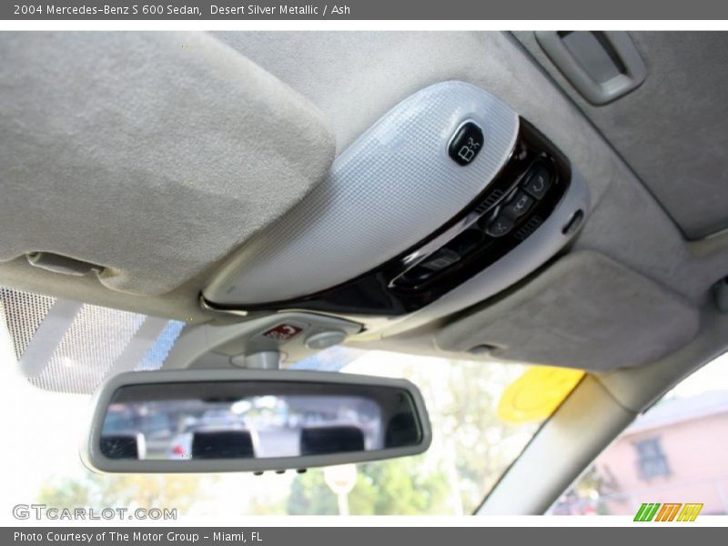 Desert Silver Metallic / Ash 2004 Mercedes-Benz S 600 Sedan