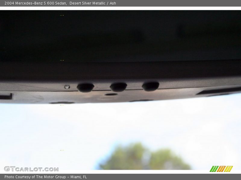 Desert Silver Metallic / Ash 2004 Mercedes-Benz S 600 Sedan