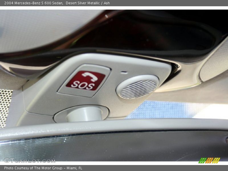 Desert Silver Metallic / Ash 2004 Mercedes-Benz S 600 Sedan