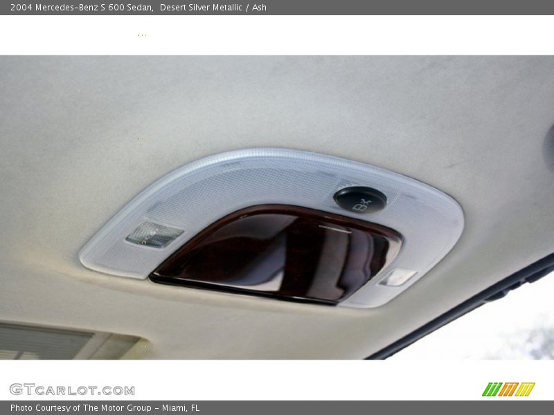 Desert Silver Metallic / Ash 2004 Mercedes-Benz S 600 Sedan