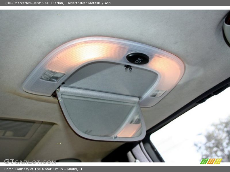 Desert Silver Metallic / Ash 2004 Mercedes-Benz S 600 Sedan