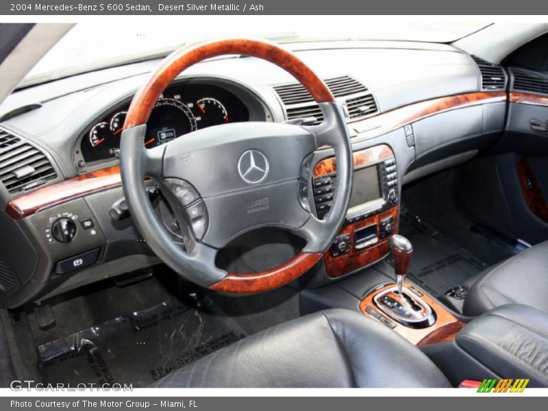 Desert Silver Metallic / Ash 2004 Mercedes-Benz S 600 Sedan