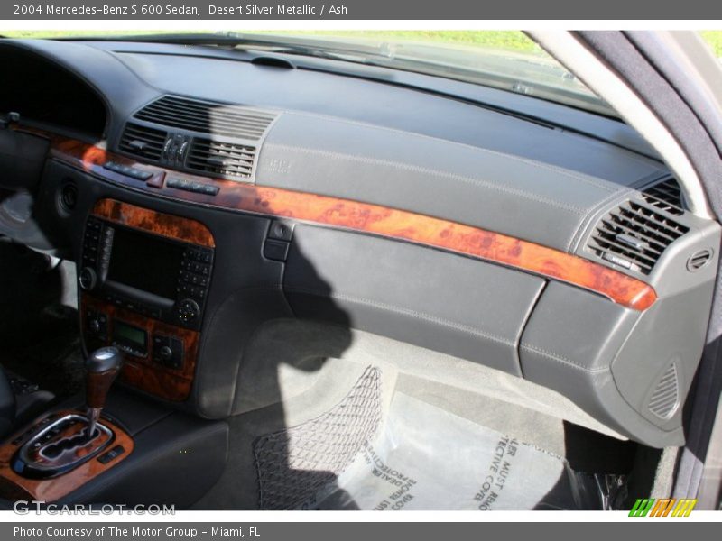 Desert Silver Metallic / Ash 2004 Mercedes-Benz S 600 Sedan