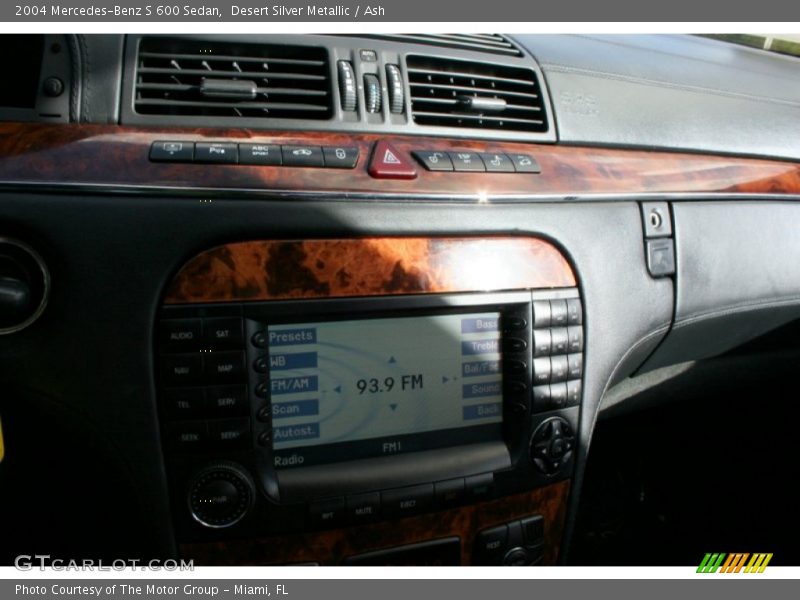 Desert Silver Metallic / Ash 2004 Mercedes-Benz S 600 Sedan