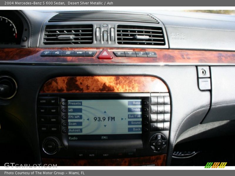 Desert Silver Metallic / Ash 2004 Mercedes-Benz S 600 Sedan