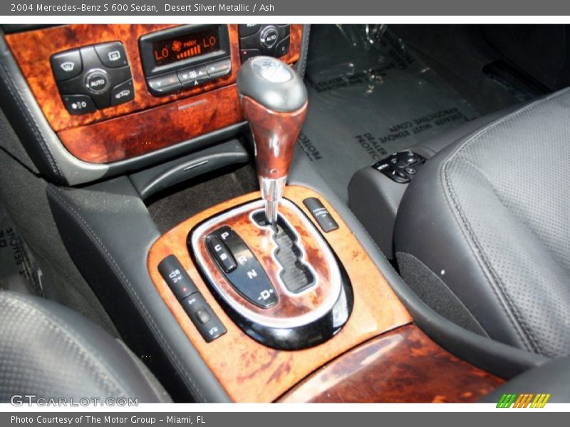 Desert Silver Metallic / Ash 2004 Mercedes-Benz S 600 Sedan