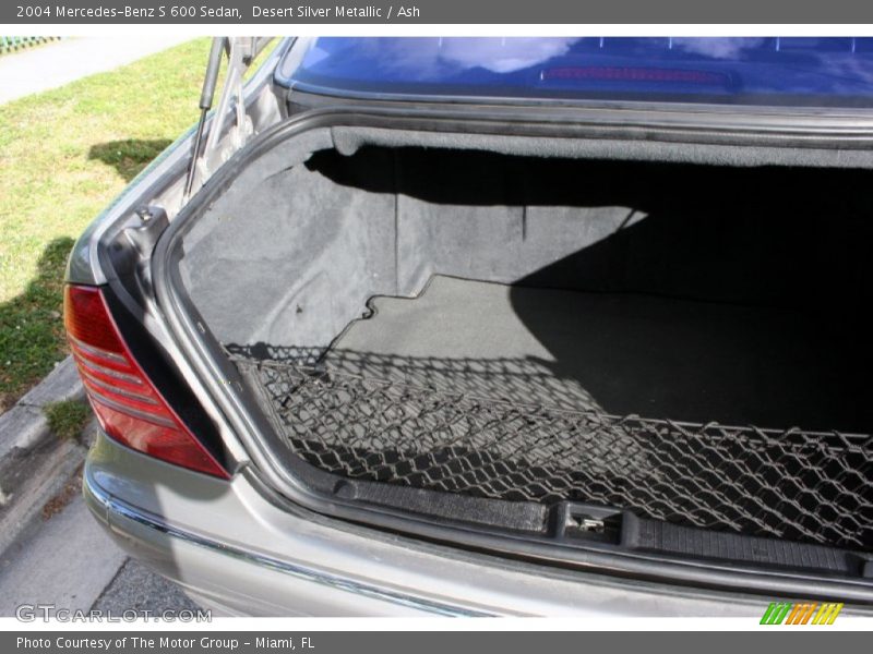 Desert Silver Metallic / Ash 2004 Mercedes-Benz S 600 Sedan