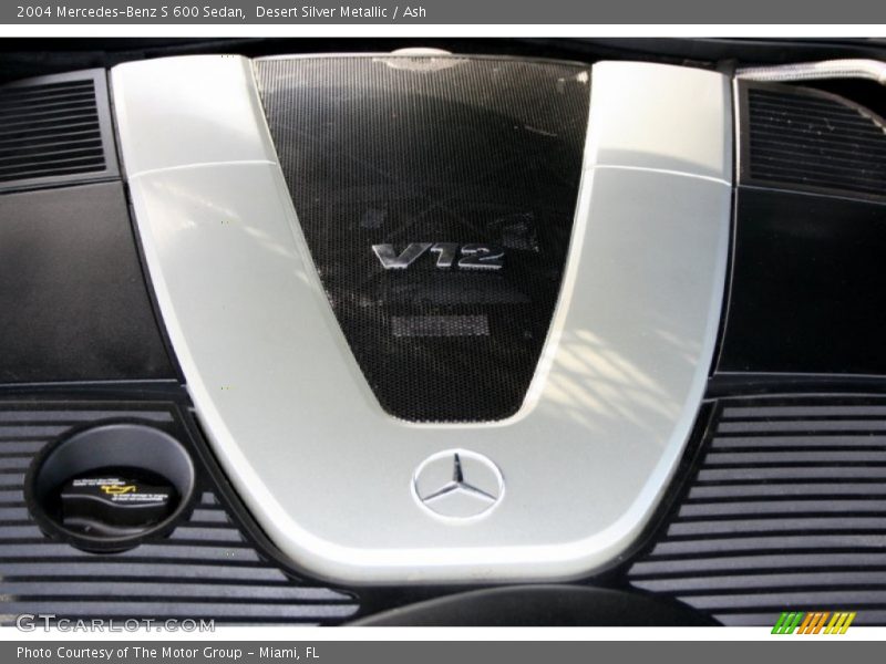 Desert Silver Metallic / Ash 2004 Mercedes-Benz S 600 Sedan