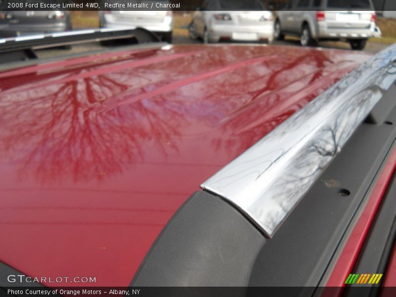 Redfire Metallic / Charcoal 2008 Ford Escape Limited 4WD