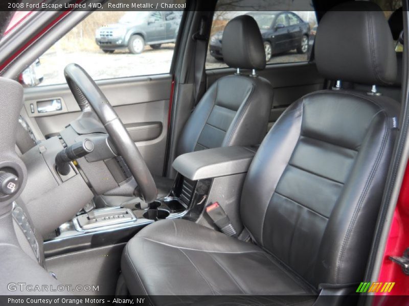 Redfire Metallic / Charcoal 2008 Ford Escape Limited 4WD