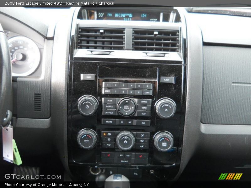 Redfire Metallic / Charcoal 2008 Ford Escape Limited 4WD
