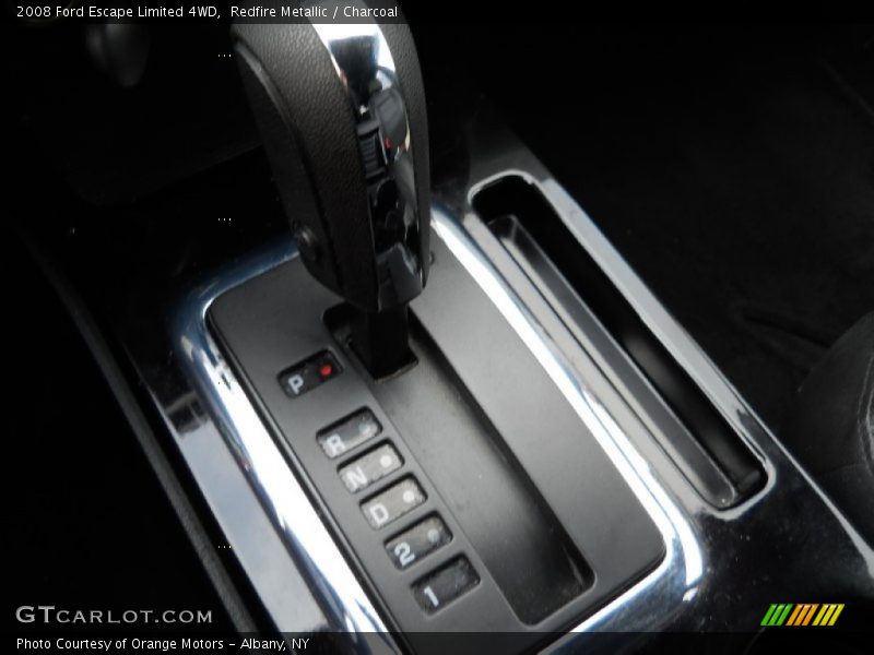 Redfire Metallic / Charcoal 2008 Ford Escape Limited 4WD