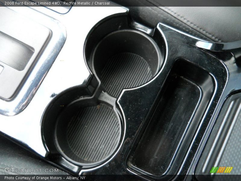 Redfire Metallic / Charcoal 2008 Ford Escape Limited 4WD