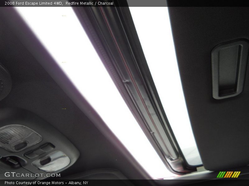 Redfire Metallic / Charcoal 2008 Ford Escape Limited 4WD