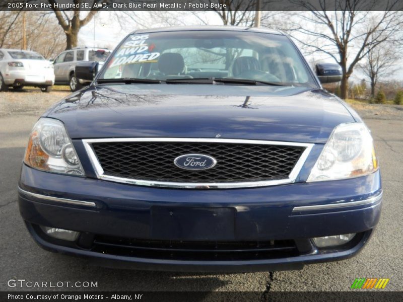 Dark Blue Pearl Metallic / Pebble Beige 2005 Ford Five Hundred SEL AWD