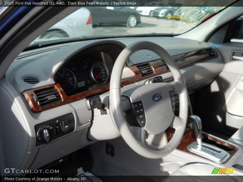 Dark Blue Pearl Metallic / Pebble Beige 2005 Ford Five Hundred SEL AWD