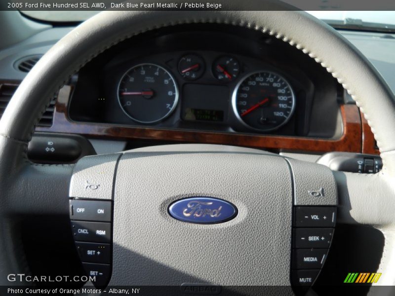 Dark Blue Pearl Metallic / Pebble Beige 2005 Ford Five Hundred SEL AWD