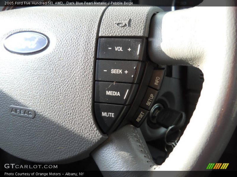 Dark Blue Pearl Metallic / Pebble Beige 2005 Ford Five Hundred SEL AWD