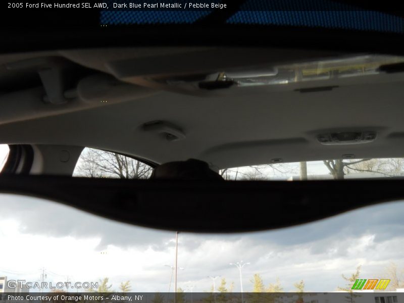 Dark Blue Pearl Metallic / Pebble Beige 2005 Ford Five Hundred SEL AWD