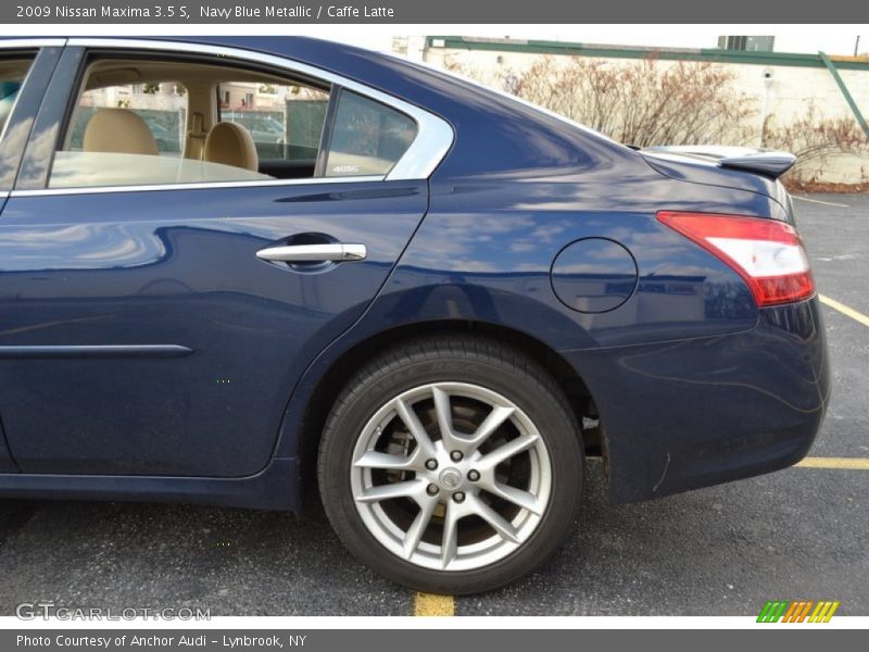 Navy Blue Metallic / Caffe Latte 2009 Nissan Maxima 3.5 S