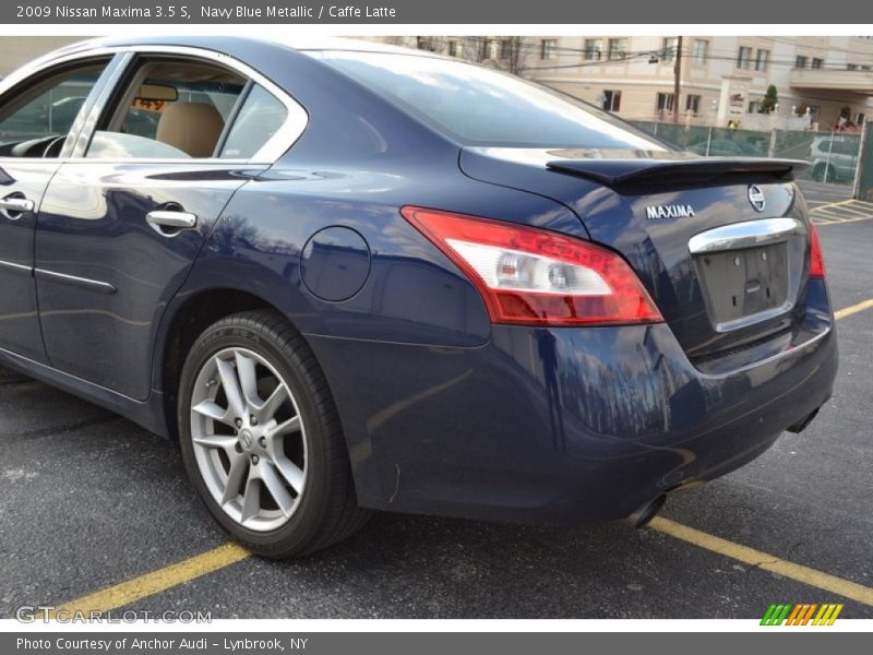 Navy Blue Metallic / Caffe Latte 2009 Nissan Maxima 3.5 S