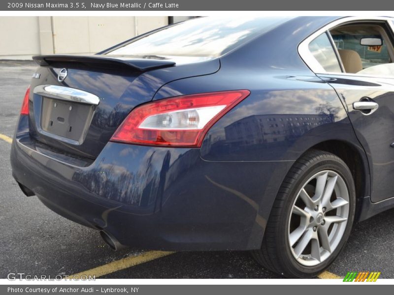 Navy Blue Metallic / Caffe Latte 2009 Nissan Maxima 3.5 S