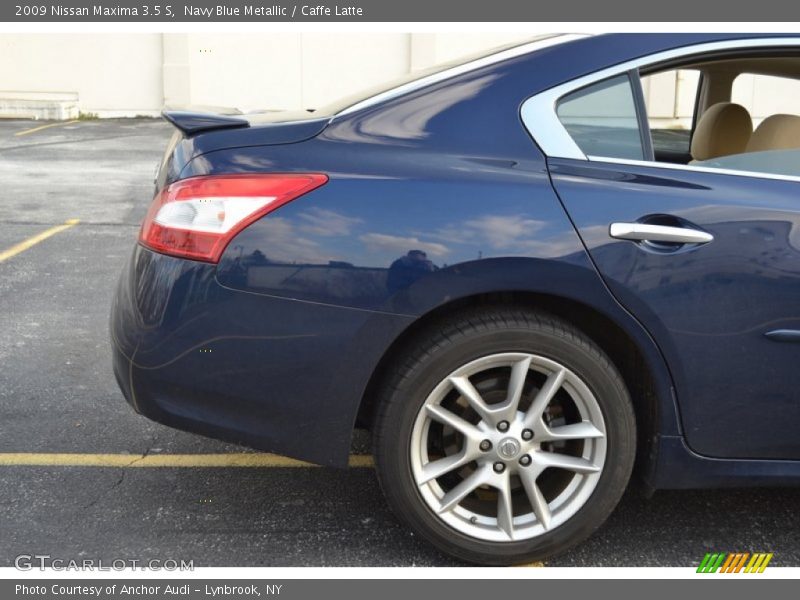Navy Blue Metallic / Caffe Latte 2009 Nissan Maxima 3.5 S