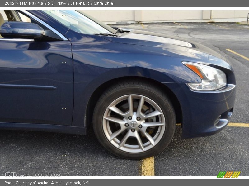 Navy Blue Metallic / Caffe Latte 2009 Nissan Maxima 3.5 S