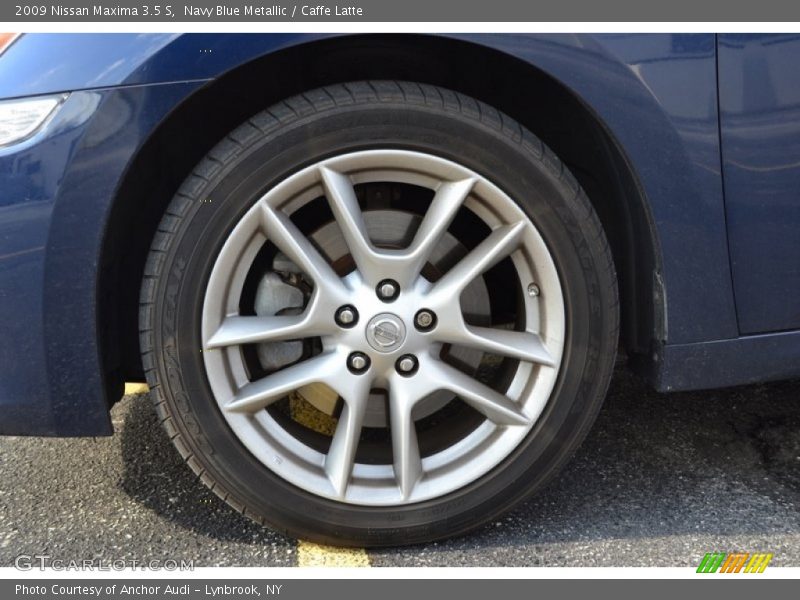Navy Blue Metallic / Caffe Latte 2009 Nissan Maxima 3.5 S