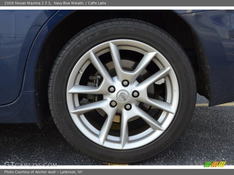 Navy Blue Metallic / Caffe Latte 2009 Nissan Maxima 3.5 S