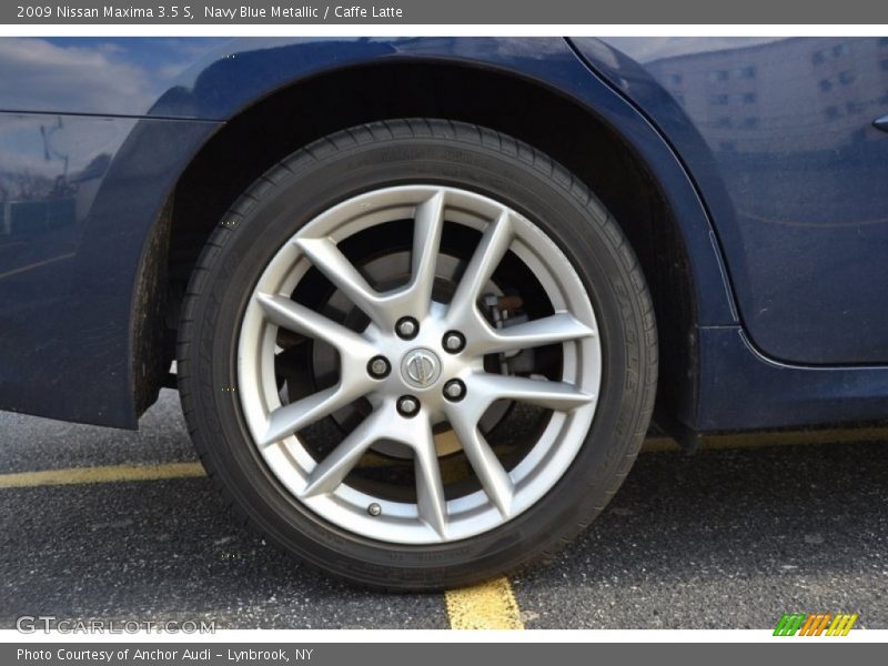 Navy Blue Metallic / Caffe Latte 2009 Nissan Maxima 3.5 S