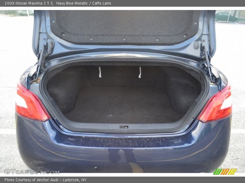 Navy Blue Metallic / Caffe Latte 2009 Nissan Maxima 3.5 S