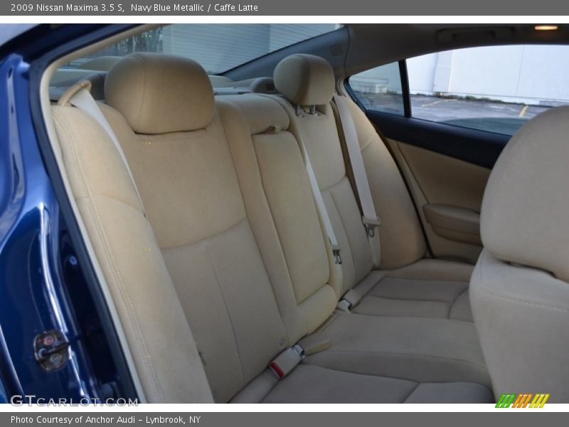 Navy Blue Metallic / Caffe Latte 2009 Nissan Maxima 3.5 S