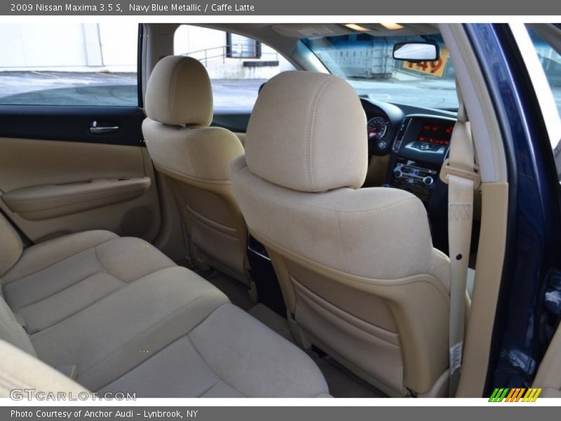 Navy Blue Metallic / Caffe Latte 2009 Nissan Maxima 3.5 S