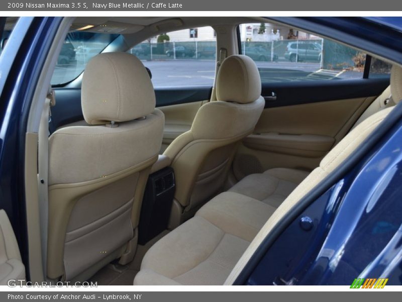 Navy Blue Metallic / Caffe Latte 2009 Nissan Maxima 3.5 S