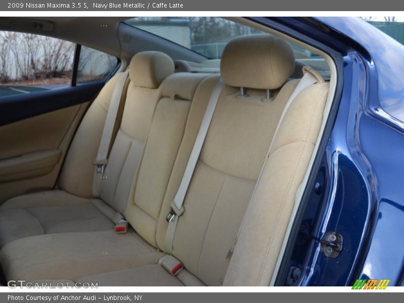 Navy Blue Metallic / Caffe Latte 2009 Nissan Maxima 3.5 S