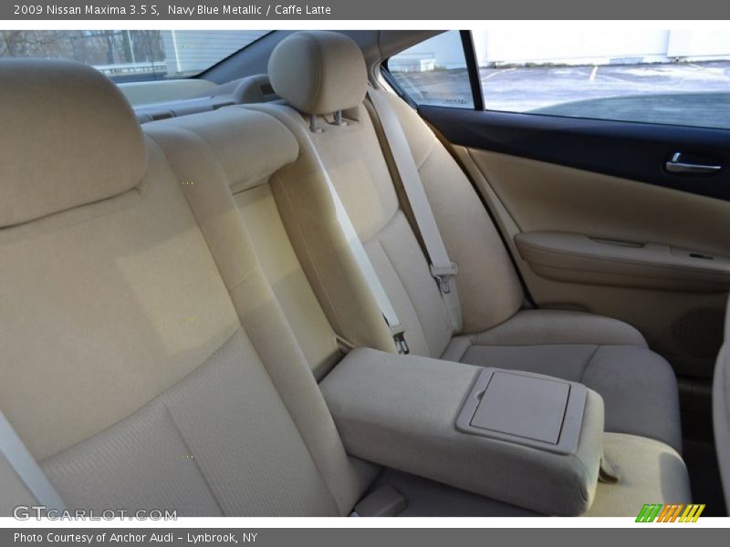 Navy Blue Metallic / Caffe Latte 2009 Nissan Maxima 3.5 S