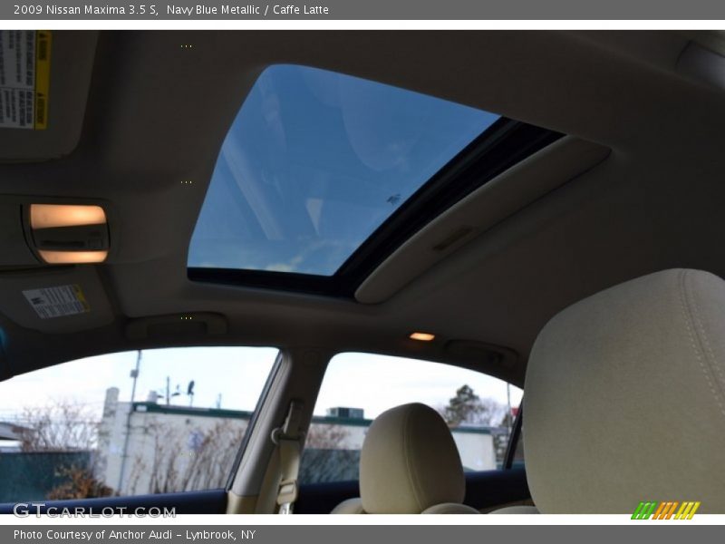 Navy Blue Metallic / Caffe Latte 2009 Nissan Maxima 3.5 S