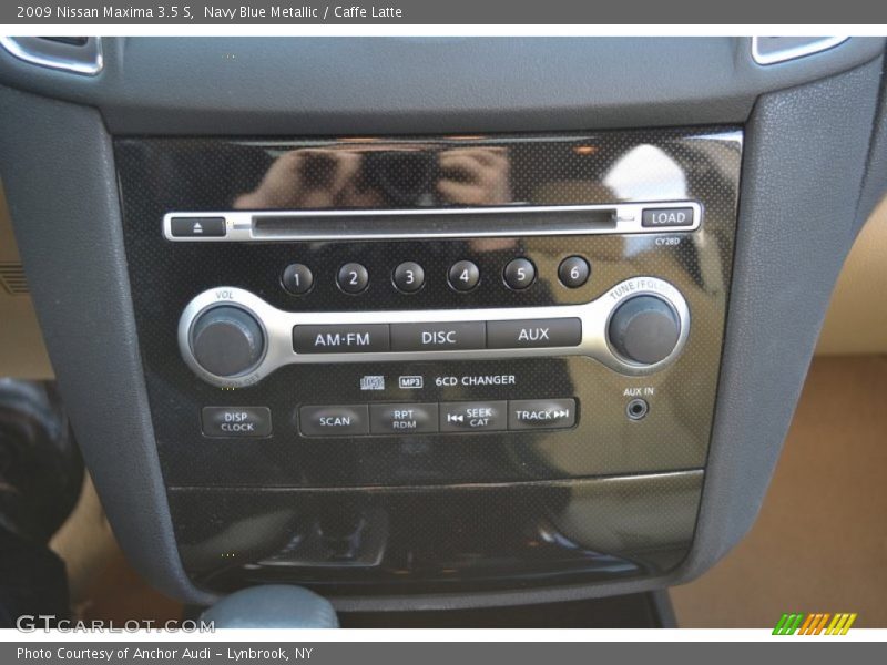 Navy Blue Metallic / Caffe Latte 2009 Nissan Maxima 3.5 S