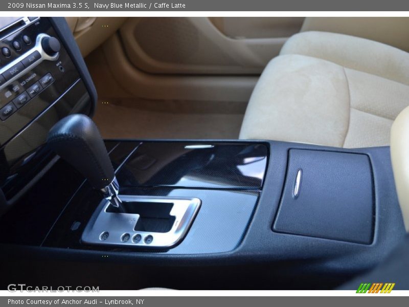 Navy Blue Metallic / Caffe Latte 2009 Nissan Maxima 3.5 S
