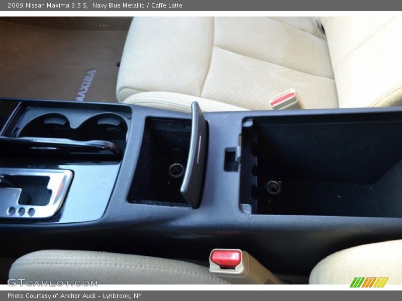 Navy Blue Metallic / Caffe Latte 2009 Nissan Maxima 3.5 S