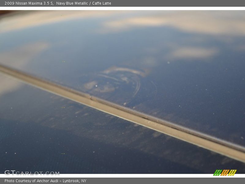 Navy Blue Metallic / Caffe Latte 2009 Nissan Maxima 3.5 S