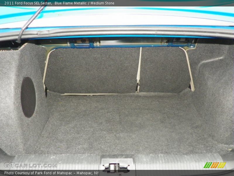 Blue Flame Metallic / Medium Stone 2011 Ford Focus SEL Sedan