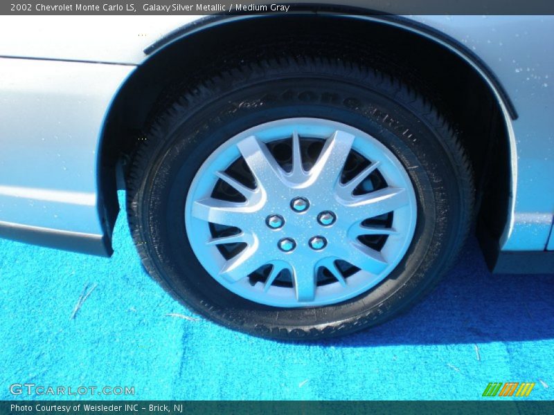 Galaxy Silver Metallic / Medium Gray 2002 Chevrolet Monte Carlo LS