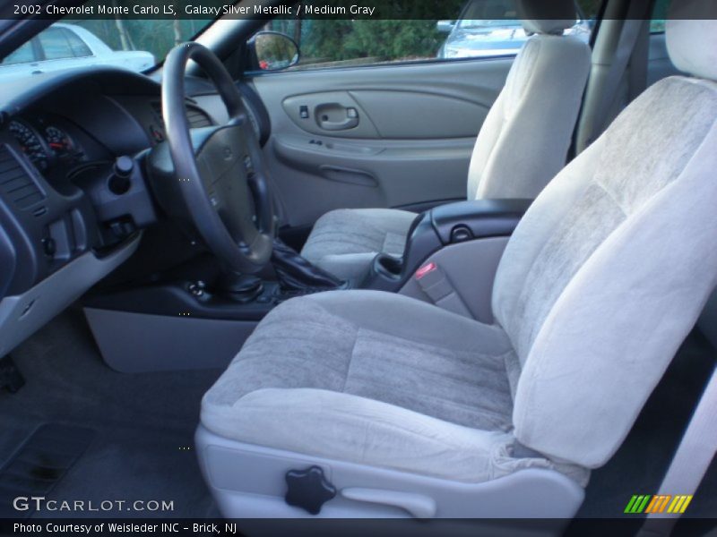Galaxy Silver Metallic / Medium Gray 2002 Chevrolet Monte Carlo LS