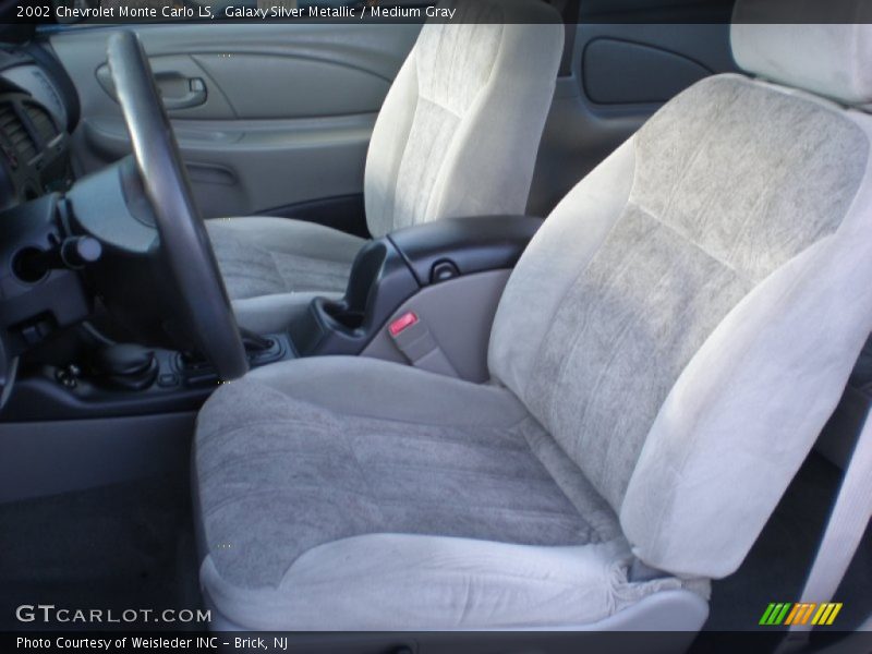 Galaxy Silver Metallic / Medium Gray 2002 Chevrolet Monte Carlo LS