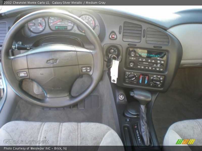 Galaxy Silver Metallic / Medium Gray 2002 Chevrolet Monte Carlo LS