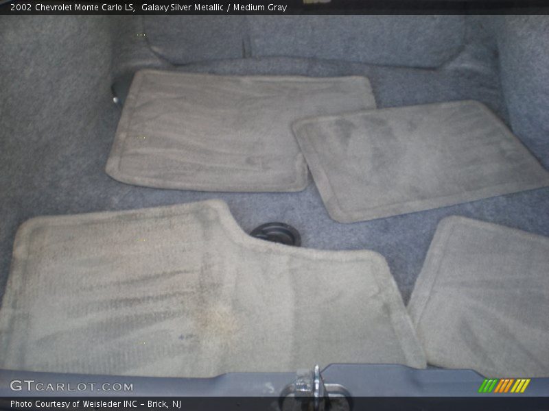 Galaxy Silver Metallic / Medium Gray 2002 Chevrolet Monte Carlo LS